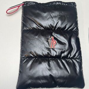 Moncler Glossy Black Bag for sunglasses